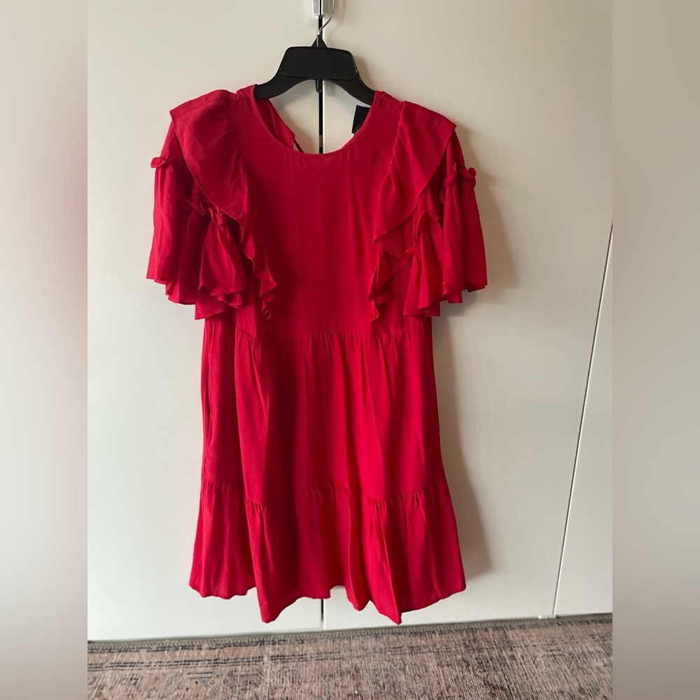 Red dress size S